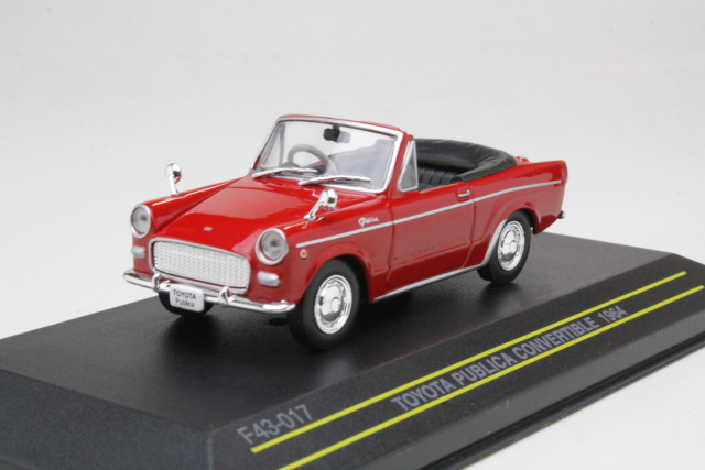 Toyota Publica Convertible 1964, punainen