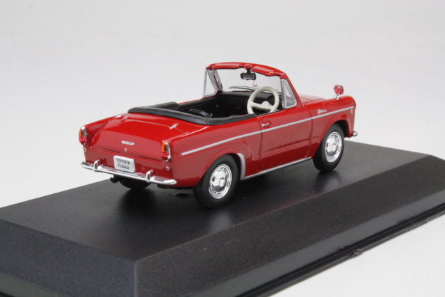 Toyota Publica Convertible 1964, punainen - Sulje napsauttamalla kuva