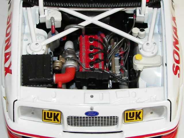 Ford Sierra RS500 Cosworth "Sonax" 1989, F.Biela, no.25