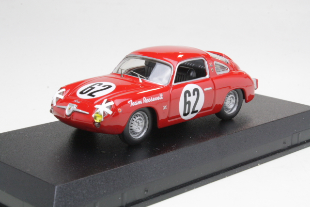 Fiat 750 Abarth, 12h Sebring 1959, Cussini/Cattini, no.62