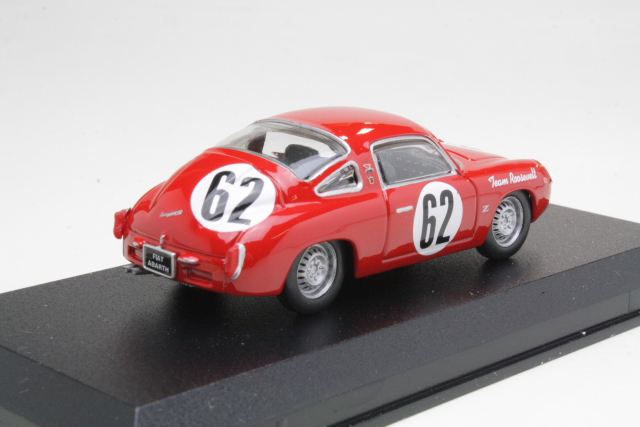 Fiat 750 Abarth, 12h Sebring 1959, Cussini/Cattini, no.62