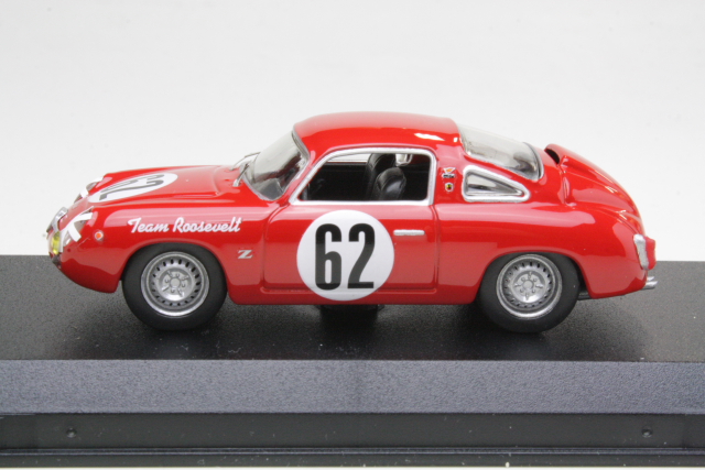 Fiat 750 Abarth, 12h Sebring 1959, Cussini/Cattini, no.62