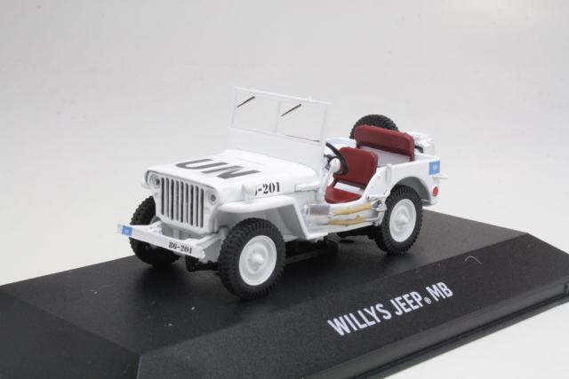Willys Jeep United Nation 1944, white