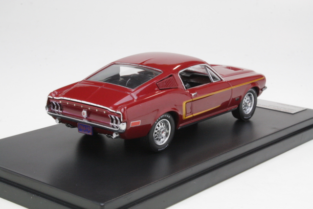 Ford Mustang GT-390 Fastback 1968, dark red