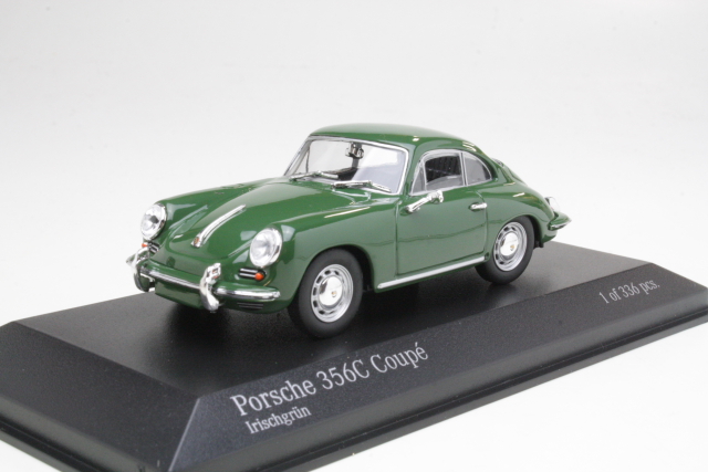 Porsche 356C Coupe 1963, vihreä - Sulje napsauttamalla kuva