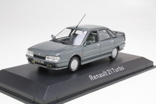 Renault 21 Turbo 1988, harmaa - Sulje napsauttamalla kuva