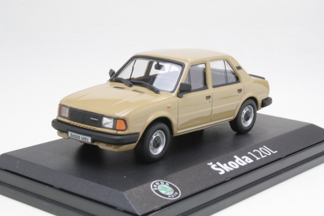 Skoda 120L 1984, ruskea