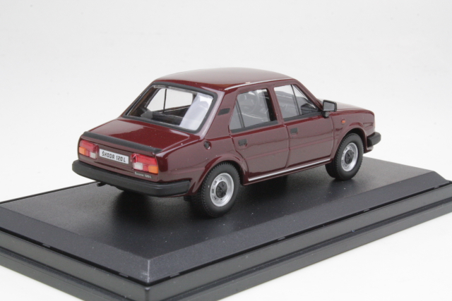 Skoda 120L 1984, dark red