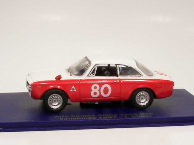 Alfa Romeo Giulia 1600 GTA, Vellelunga 1967, I.Giunti, no.80
