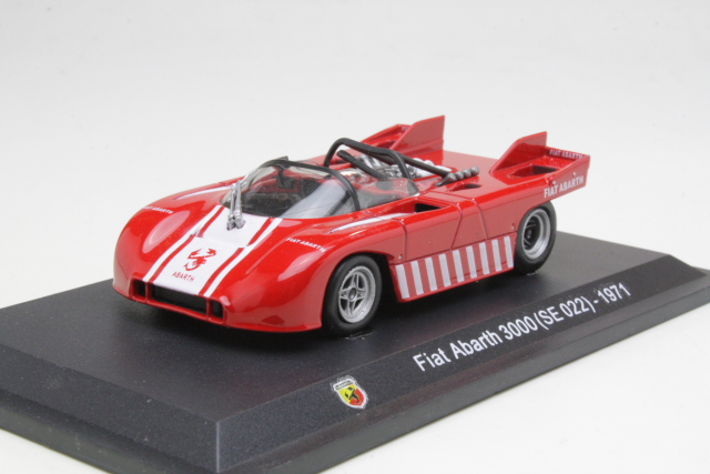 Fiat Abarth 3000 (SE 022) 1971, punainen - Sulje napsauttamalla kuva