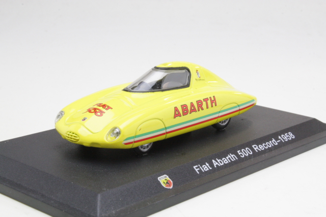 Fiat Abarth 500 Record Pininfarina 1958 V1, yellow
