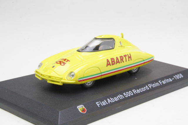 Fiat Abarth 500 Record Pininfarina 1958 V2, yellow