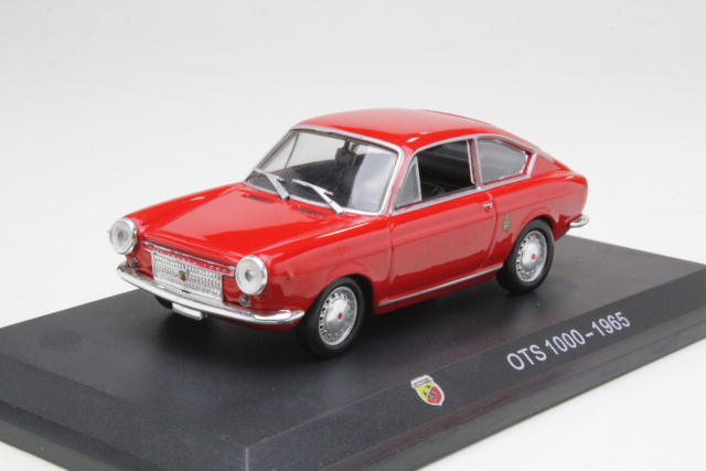Fiat Abarth OTS 1000 1965, red
