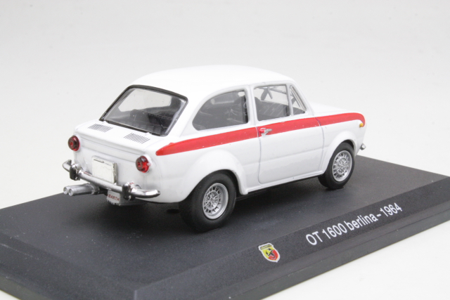 Fiat Abarth OT1600 1964, valkoinen - Sulje napsauttamalla kuva