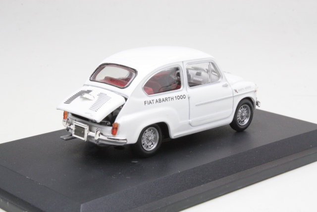 Fiat Abarth 1000 Berlina Corsa 1964, valkoinen - Sulje napsauttamalla kuva