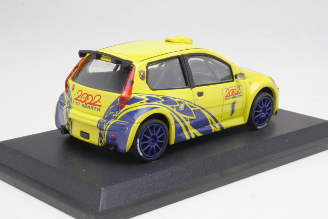 Fiat Punto Abarth Super 1600 Rally 2002, yellow