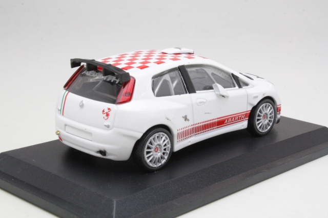 Fiat Grande Punto Abarth S2000 2007, valkoinen