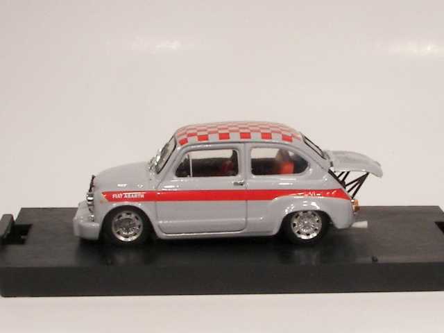 Fiat Abarth 1000 Berlina Corsa 1966, harmaa