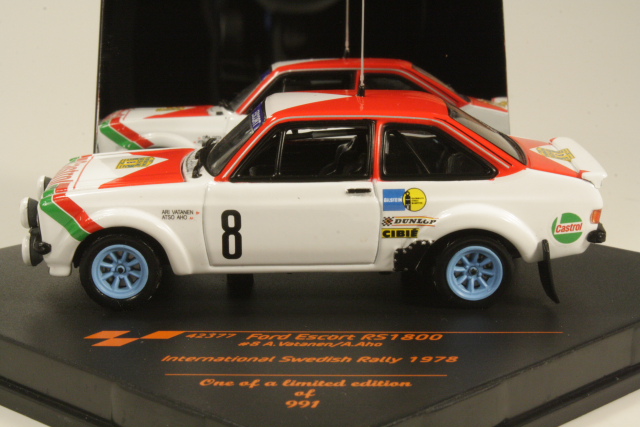 Ford Escort Mk2 RS1800, Sweden 1978, A.Vatanen, no.8
