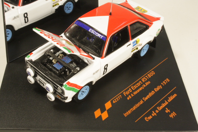 Ford Escort Mk2 RS1800, Sweden 1978, A.Vatanen, no.8