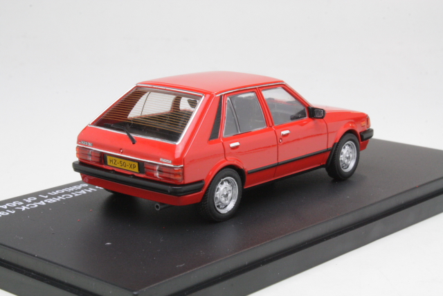 Mazda 323 Hatchback 1982, red