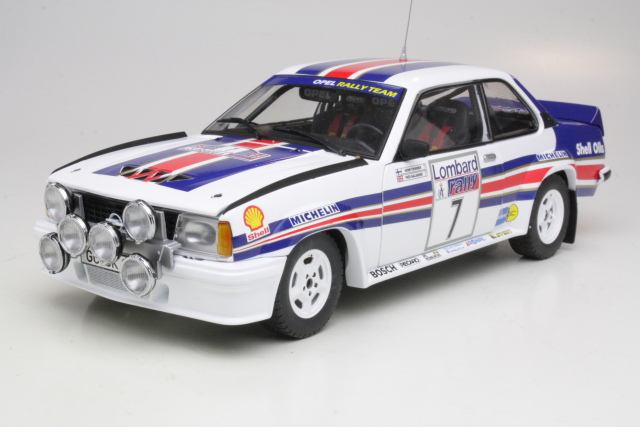 Opel Ascona B 400, 3rd RAC 1982, H.Toivonen, no.7