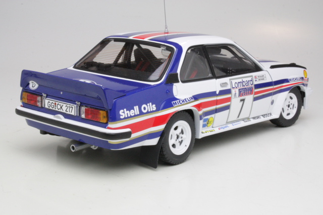 Opel Ascona B 400, 3rd RAC 1982, H.Toivonen, no.7