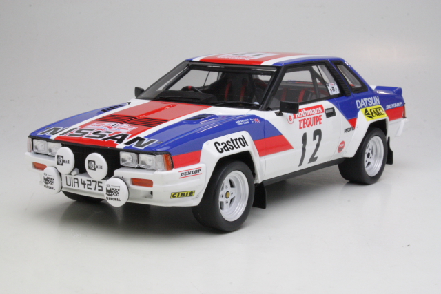 Nissan 240 RS Gr.B, Tour de Corse 1983, T.Pond, no.12