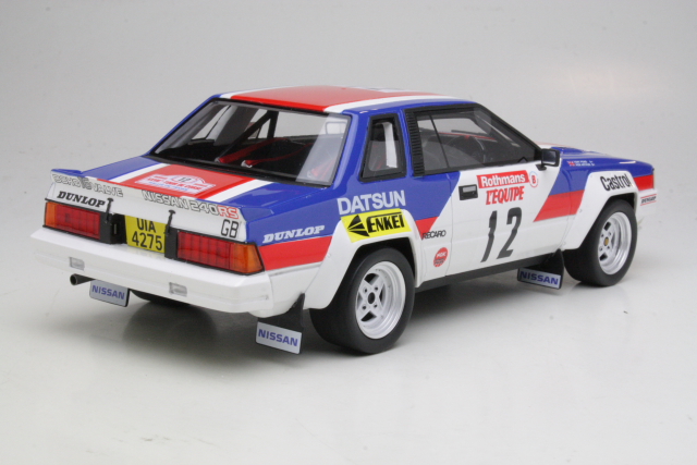 Nissan 240 RS Gr.B, Tour de Corse 1983, T.Pond, no.12