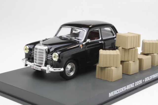 Mercedes 220S 1956, black
