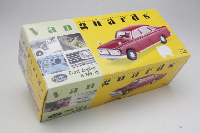 Ford Zephyr 6 Mk3, dark red