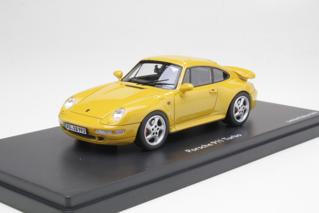 Porsche 911 (993) Turbo 1995, yellow