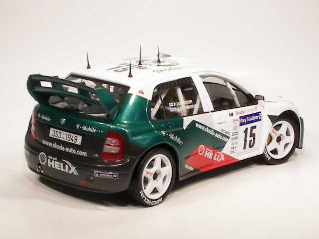 Skoda Fabia WRC, Rally France 2003, T.Gardemeister, no.15