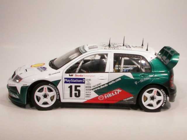 Skoda Fabia WRC, Rally France 2003, T.Gardemeister, no.15