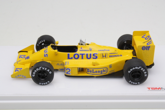 Lotus 99T, British GP 1987, A.Senna, no.12