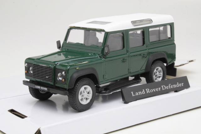 Land Rover Defender 110, vihreä - Sulje napsauttamalla kuva