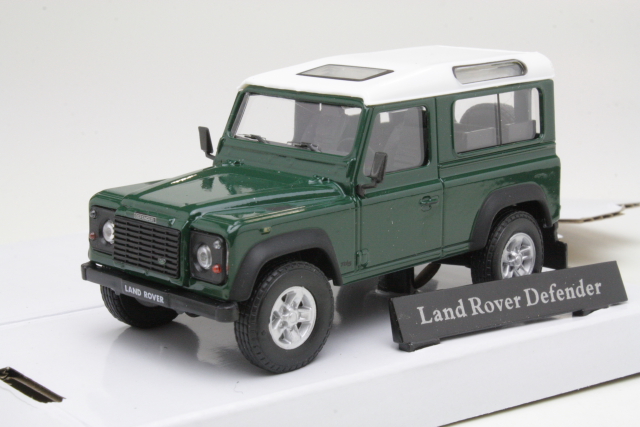 Land Rover Defender 90, tummanvihreä