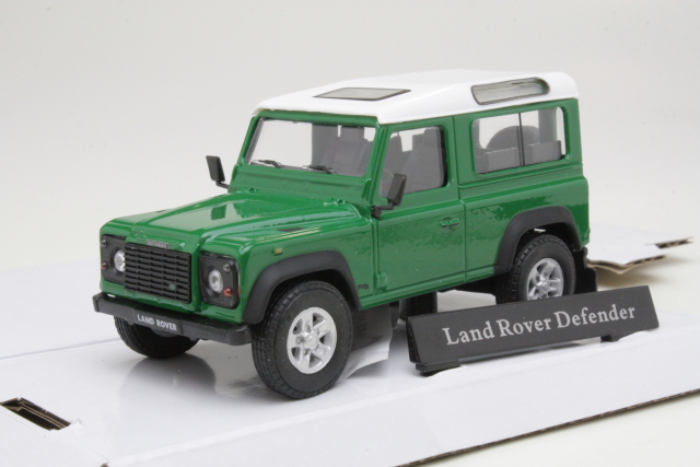 Land Rover Defender 90, vihreä - Sulje napsauttamalla kuva