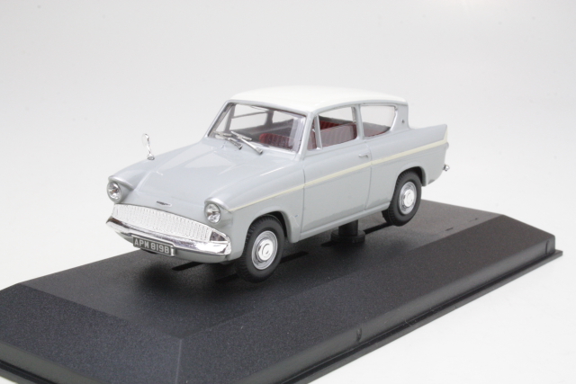 Ford Anglia 1200 Super, harmaa/valkoinen