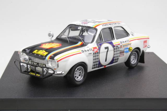 Ford Escort Mk1 RS1600, 1st Safari Rally 1972, H.Mikkola, no.7