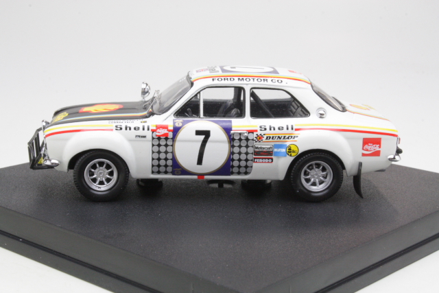 Ford Escort Mk1 RS1600, 1st Safari Rally 1972, H.Mikkola, no.7 - Sulje napsauttamalla kuva