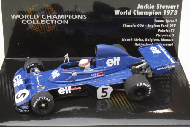 Tyrrell Ford 006, 1st. Greman GP, J.Stewart - Sulje napsauttamalla kuva