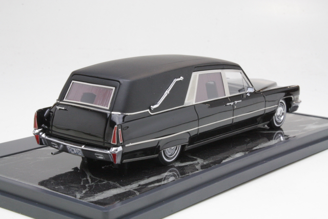 Cadillac Superior Begrafenis Hearse 1970, musta
