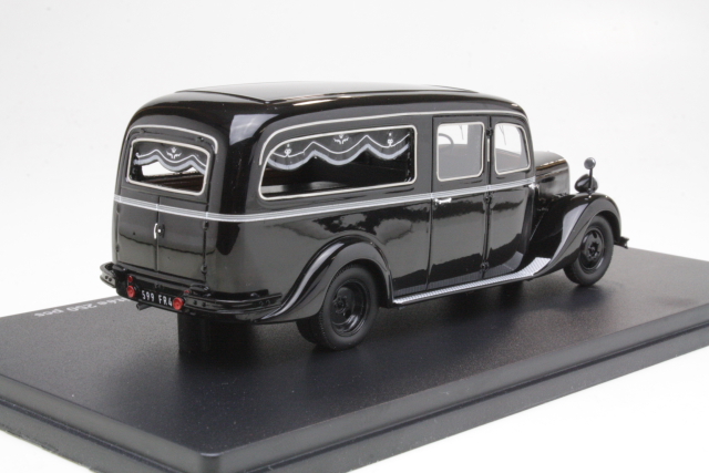 Citroen U23 Corbillard Fontaine Hearse 1948, musta