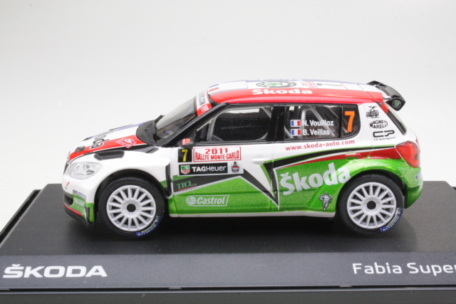 Skoda Fabia S2000, Monte Carlo 2011, N.Vouilloz, no.7 - Sulje napsauttamalla kuva