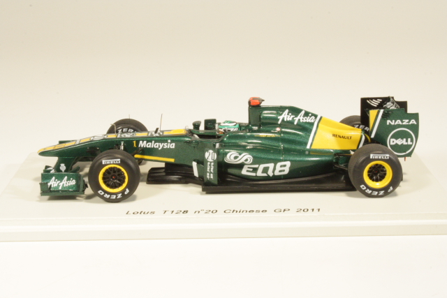Lotus T128, Chinese GP 2011, H.Kovalainen, no.20