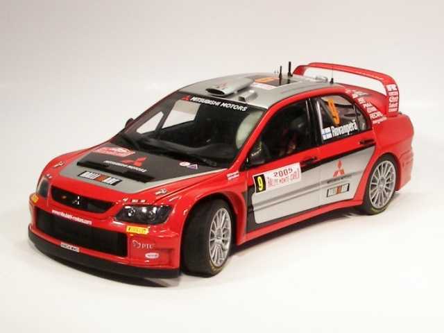 Mitsubishi Lancer WRC, Monte Carlo 2005, H.Rovanperä, no.9