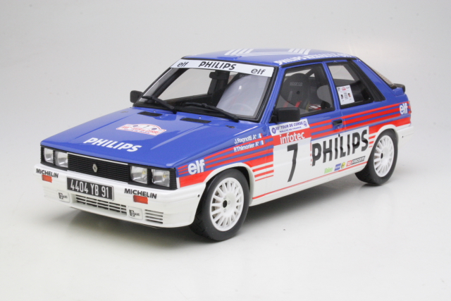 Renault 11 Turbo Gr.A, Tour de Corse 1986, J.Ragnotti, no.7