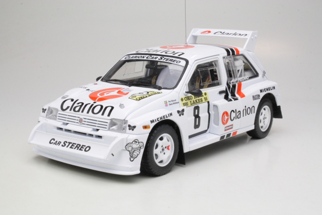 MG Metro 6R4, Finland 1986, P.Eklund, no.8
