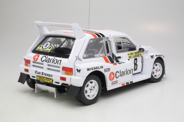 MG Metro 6R4, Finland 1986, P.Eklund, no.8